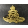 Image 8 : Canadian Grenadier Guards Cap Badge Brass Canadian WWII-Era RCA Artillery Officer Cap Pin And
