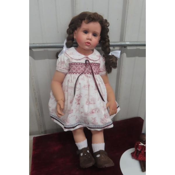 Turner Dolls “Iya” OOAK 20" Artist Vinyl Doll by Peggy Dey & Turner With Box & COA