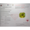 Image 3 : 5.3 ct Certified Himalayan Peridot gemstone ($4,240 Appraisal)