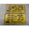Image 3 : Seven Manitoba License Plates Including WPG Jets, 1964 Farm, And More