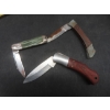 Image 2 : Seven Knives Including Hunting, Folding, And Swiss Army Styles