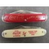 Image 6 : Vintage 1942 Coca-Cola Advertising Ink Blotter Two Coca-Cola Folding Knives And Coke Cap