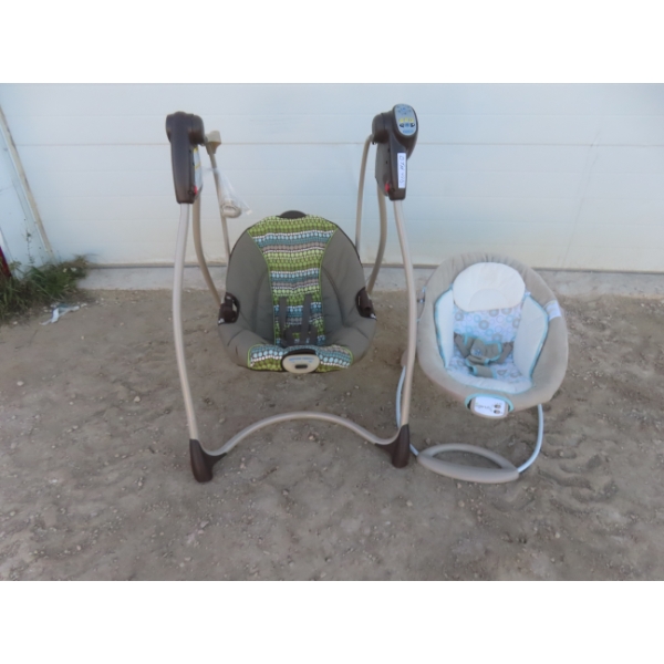 Graco Electric Baby Swing and Bouncer Chair