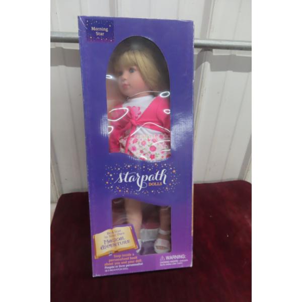 Starpath 18.5" “Morning Star” Doll With Cardigan, Dress & Original Packaging