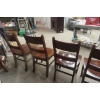 Image 5 : 6 x Wooden Matching Chairs