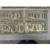 Image 2 : Eleven Manitoba License Plates Dated 1971