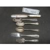 Image 1 : Six Pieces Of Silver Plated Silverware Some Sterling Pieces