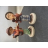Image 14 : Three Flambro Figurines, Approximately 8" Tall And Three Goebel Figurines, Tallest 5"