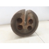 Image 2 : Vintage Cast Iron Slotted Scale Weight, Ten Pounds