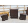 Image 1 : Dresser, 50x40x19" and 2 Night Stands, 28x28x16-1/2"