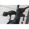 Image 6 : Folk Art Horse And Rider Wind Vane, Metal, 26" Height