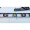 Image 4 : Level, Three Squares/Rulers, Nine Drill Bits, and Jackknife