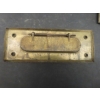 Image 3 : Four Antique Brass Mailbox Letter Slots  Measuring 3 1/2" x 6 7/8"