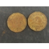 Image 6 : Foreign Currency Coins Two Canadian Nickels Dated 1942 And 1943