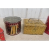 Image 4 : Six Tobacco Tins Including Union Leader, Prince Albert, And Velvet