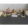 Image 1 : Five Goebel Figurines, Tallest Approximately 6 1/2"