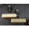 Image 7 : Brass Door Knobs Two Coat Hooks And Four Rubber Stamps Including Hudson’s Bay Company