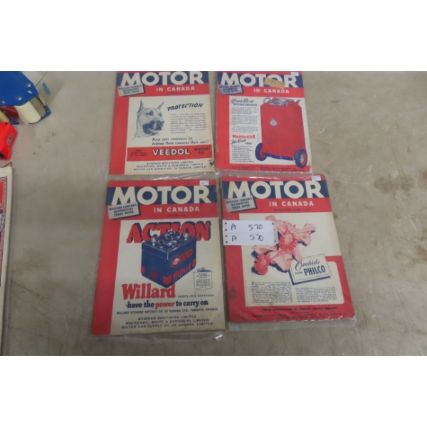 1940s Magazines 'Motor in Canada'