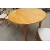 Image 6 : Drop-Leaf Table, 29" x 41" x 41" Extended, Plus Four Chairs