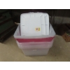 Image 10 : Six Storage Totes With Four Lids