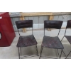 Image 2 : 4 Stackable Wrought Iron Chairs