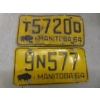 Image 2 : Seven Manitoba License Plates Including WPG Jets, 1964 Farm, And More