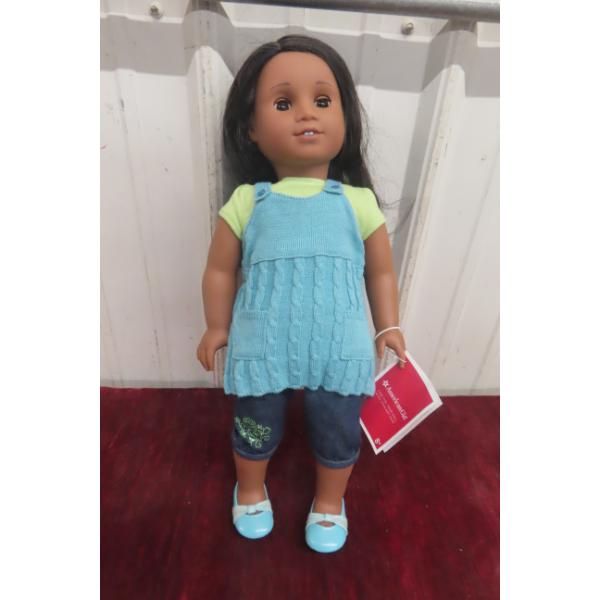 American Girl “Truly Me” 18" Doll With Outfit, Shoes & AG Pamphlet