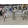 Image 2 : Four Wooden Patio Chairs