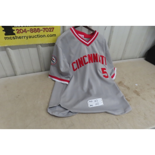 Vintage Mitchell & Ness Cincinnati Reds Johnny Bench Men's Large Jersey