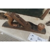 Image 5 : Painted Wood Carpenter Box, Plane, Drills, Forge Tongs, and More