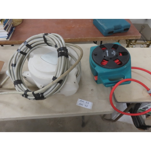 Two Hoose Reels with Hose