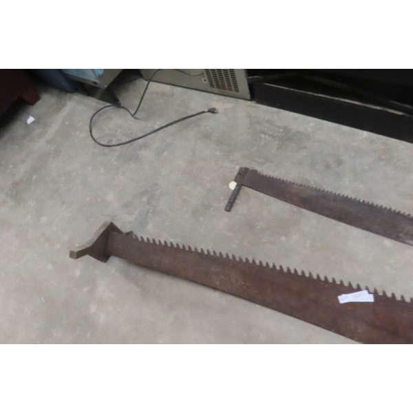 Two Old Saws - 1 x 82" Long / 1 x 48"