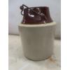Image 7 : Antique Finger Jug and Stoneware Crock with Lid