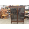 Image 1 : Antique 2 Door Cabinet Four Adjustable Shelves, 78" x 54" x 13"