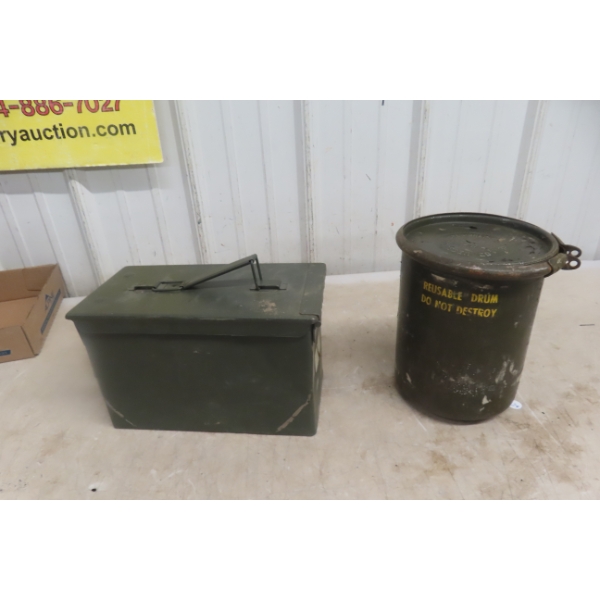 2 Military Containers