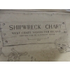 Image 2 : Shipwreck Chart Of The West Coast Of Vancouver Island, Measuring 16" x 23"