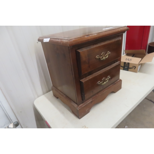 End Table or Nightstand (2 Drawer) 18" x 22" x 23"