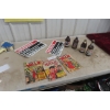 Image 1 : Vintage Beer Bottles With Product, Millie Comic Books .12 Cents And Honda Sign 