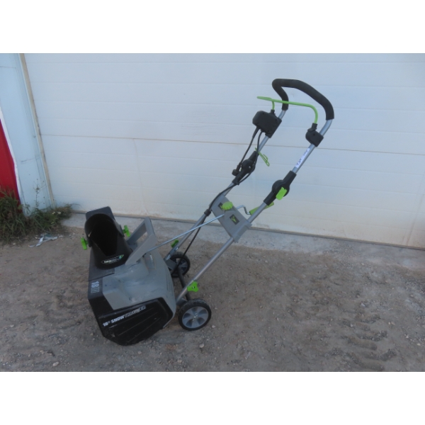 18" Electric Snow Thrower - Works