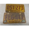 Image 4 : Ten Manitoba 1976 License Plates