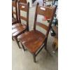 Image 3 : 6 x Wooden Matching Chairs