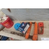 Image 5 : Wood Tool Box Hardware, Clamp, Chipping Hammer, And Drawer Pulls