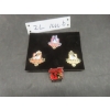 Image 1 : Three Hockey Push Button Pins Featuring Gretzky, Lindros, Jagr And Coca-Cola Falcon Pin