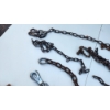 Image 5 : 20' x 1/4" Logging Chain With Two Hooks and 20' of Miscellaneous Chains (Assorted Lengths)