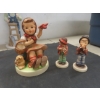 Image 10 : Three Flambro Figurines, Approximately 8" Tall And Three Goebel Figurines, Tallest 5"