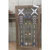 Image 2 : Two Stained Glass Multi-Color Window Panels, 16" x 30" And 17" x 32"