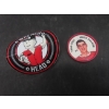 Image 11 : Shell And Penn Motor Oil Caps Button-Back Pins Featuring The Beatles, Star Trek, And Elvis Plus