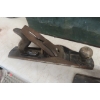 Image 4 : Painted Wood Carpenter Box, Plane, Drills, Forge Tongs, and More