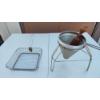 Image 1 : Three-Piece Juicer and French-Fry Strainer