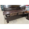 Image 12 : Dark Wood King Bedroom Set Bed Frame, Dressers, and Nightstands